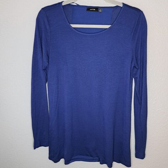 Apt. 9 Tops - Apt  9 Blue Long Sleeve Shirt Size Medium